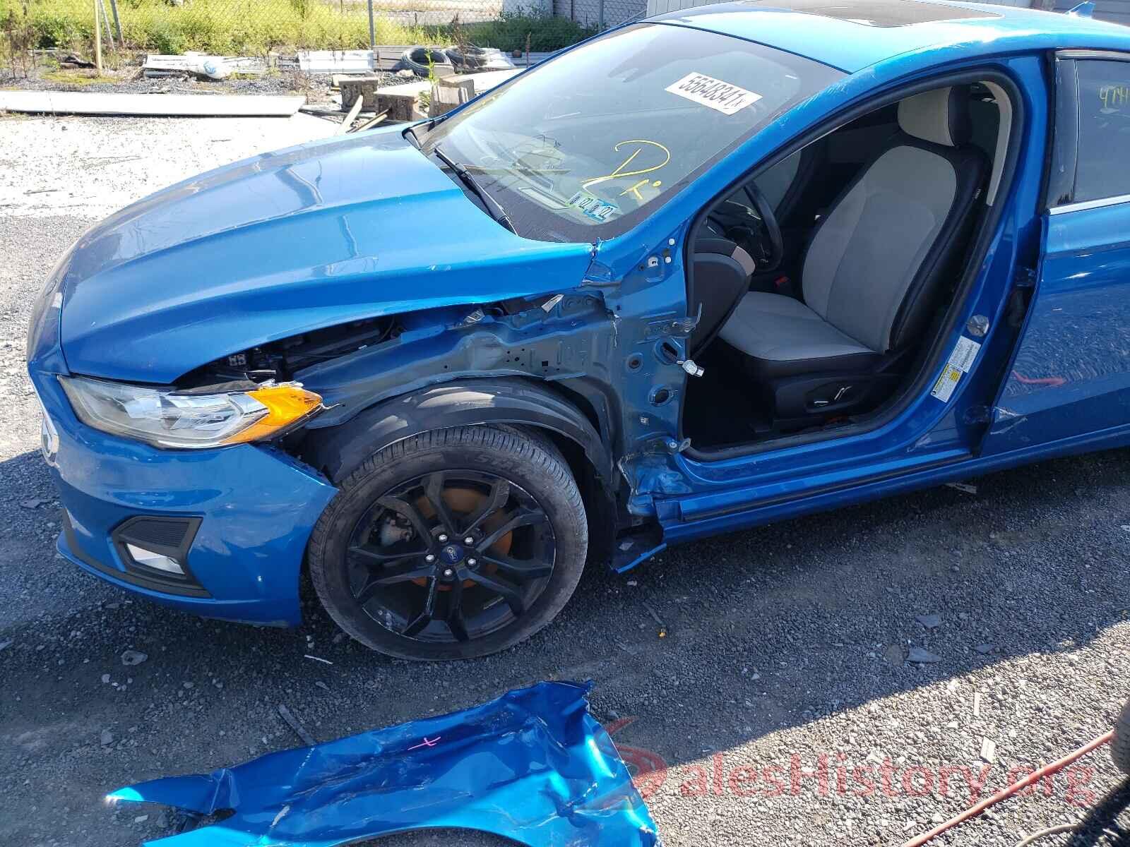 3FA6P0HD0KR159168 2019 FORD FUSION