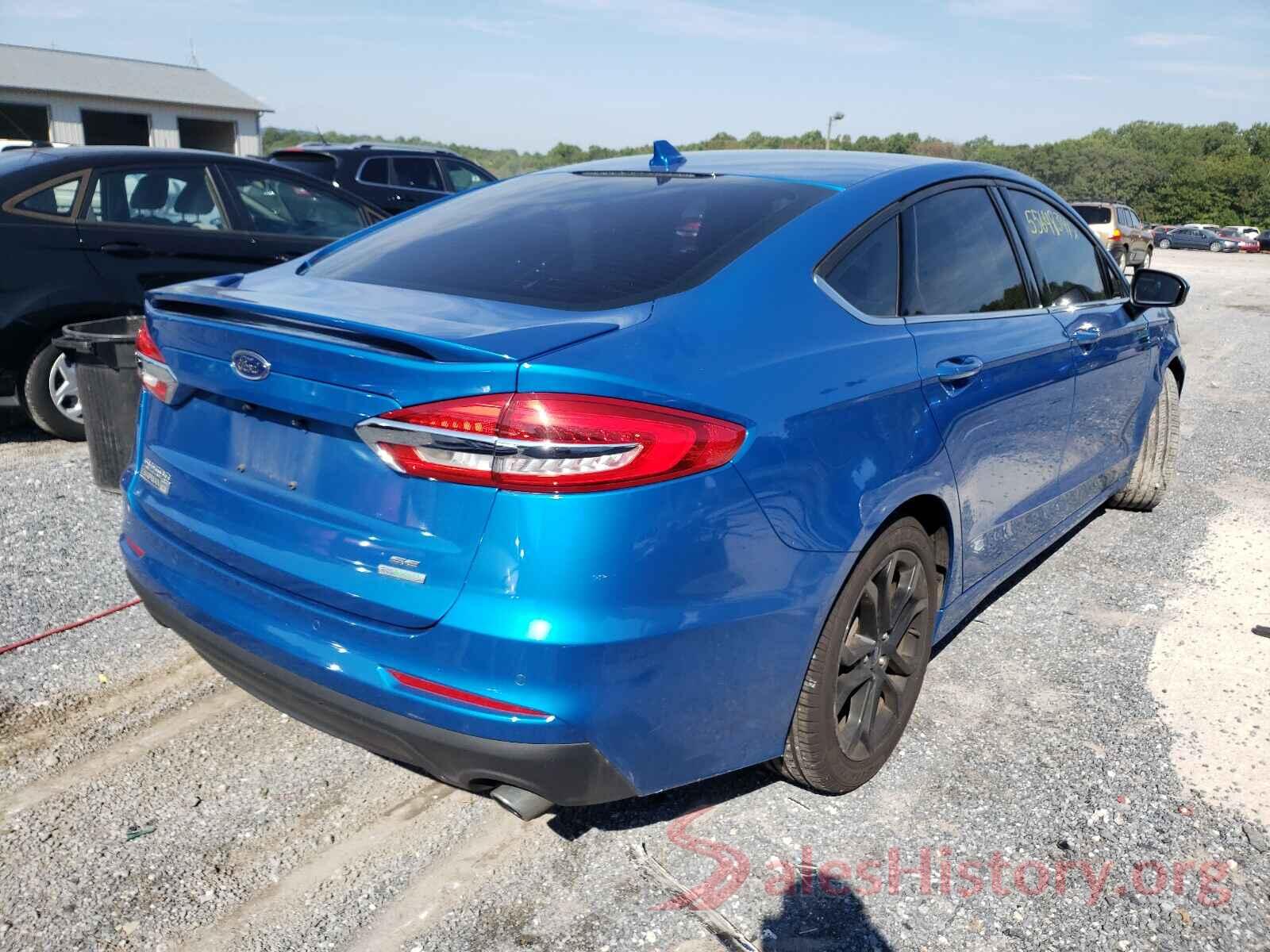 3FA6P0HD0KR159168 2019 FORD FUSION