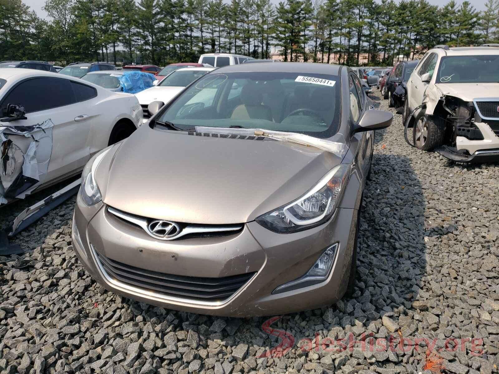 5NPDH4AE0GH653999 2016 HYUNDAI ELANTRA