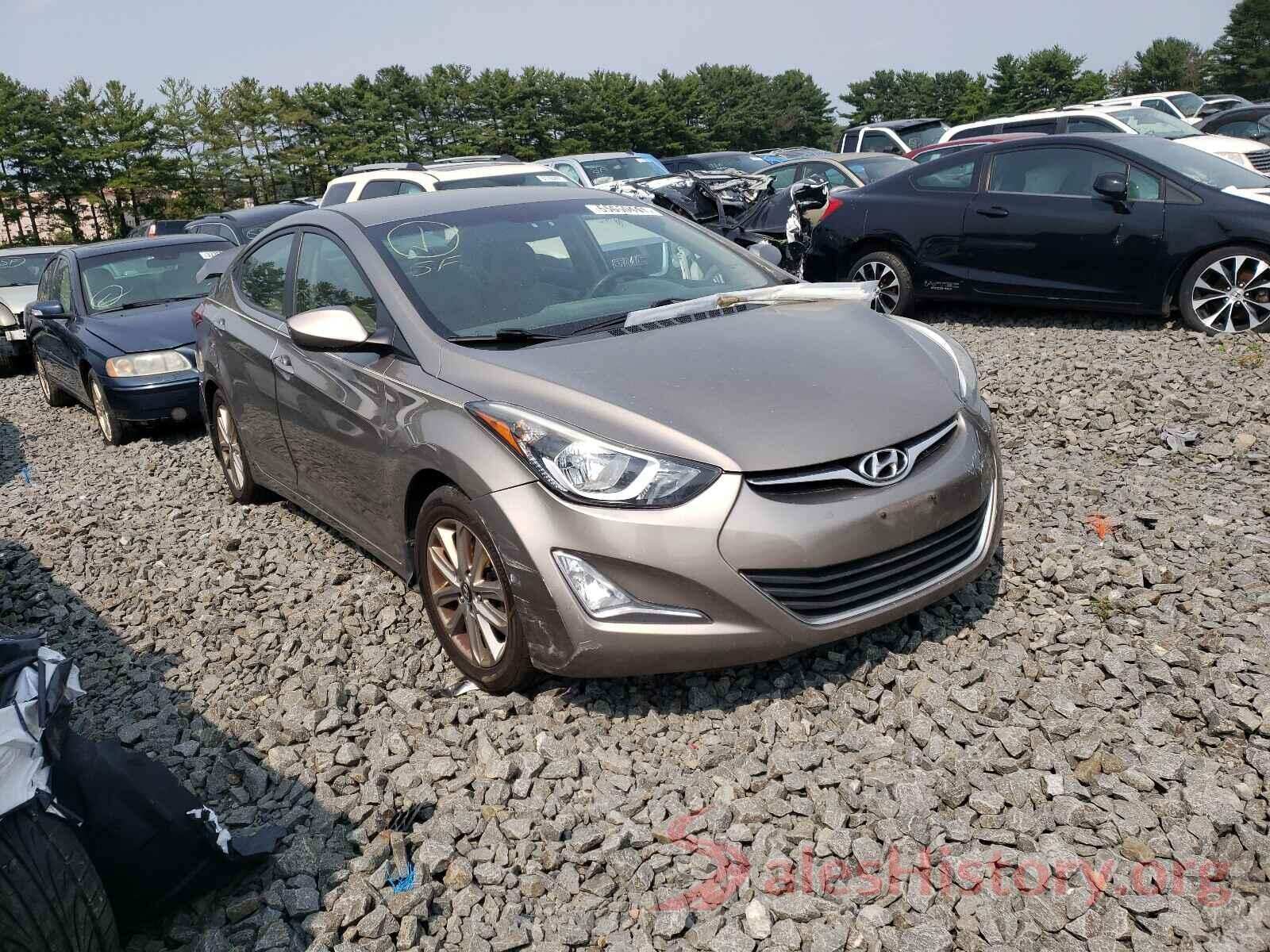 5NPDH4AE0GH653999 2016 HYUNDAI ELANTRA