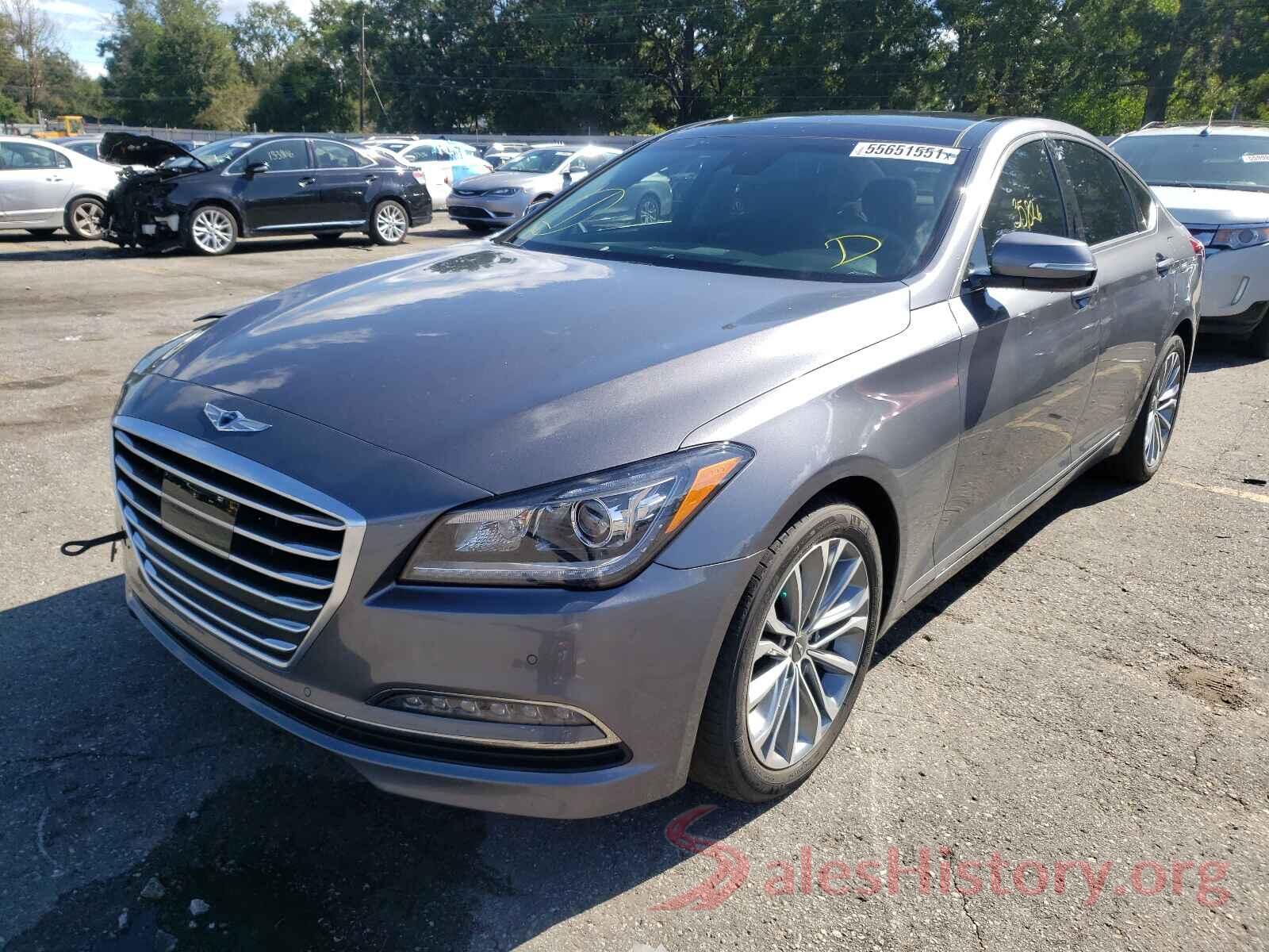 KMHGN4JE8HU166722 2017 HYUNDAI GENESIS