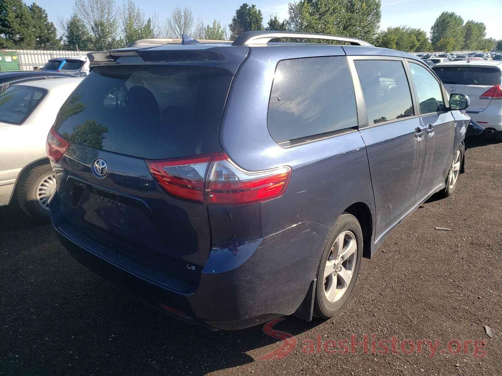 5TDKZ3DC6LS057602 2020 TOYOTA SIENNA