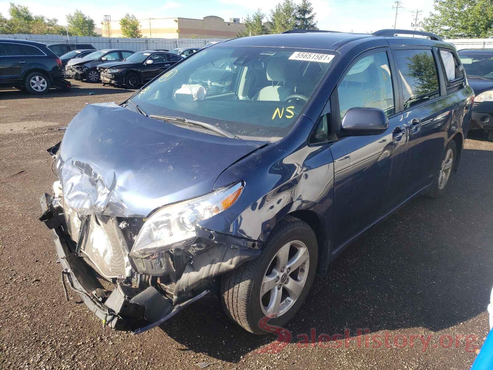 5TDKZ3DC6LS057602 2020 TOYOTA SIENNA