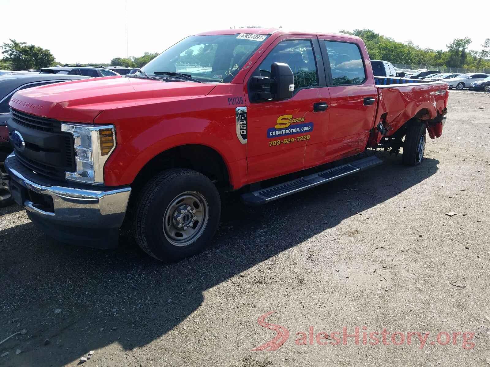 1FT7W2B69JEC75509 2018 FORD F250