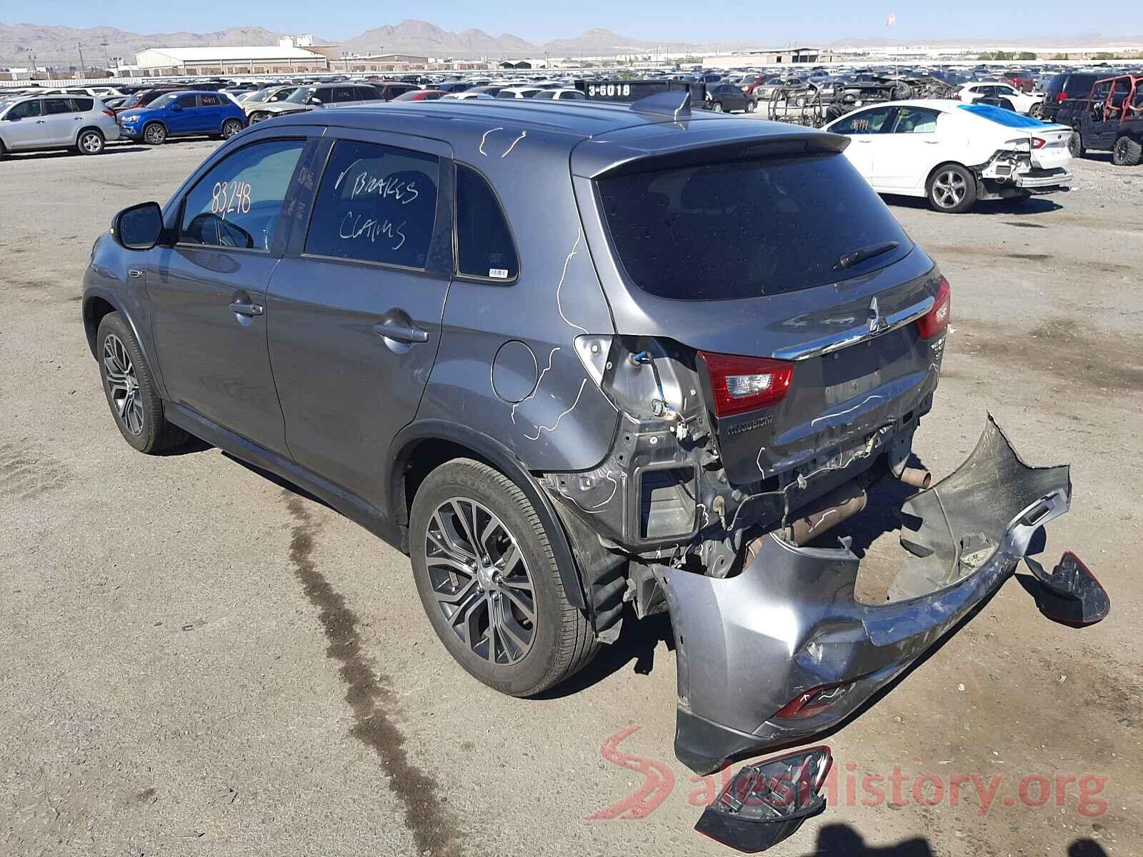 JA4AP3AW1JU013574 2018 MITSUBISHI OUTLANDER