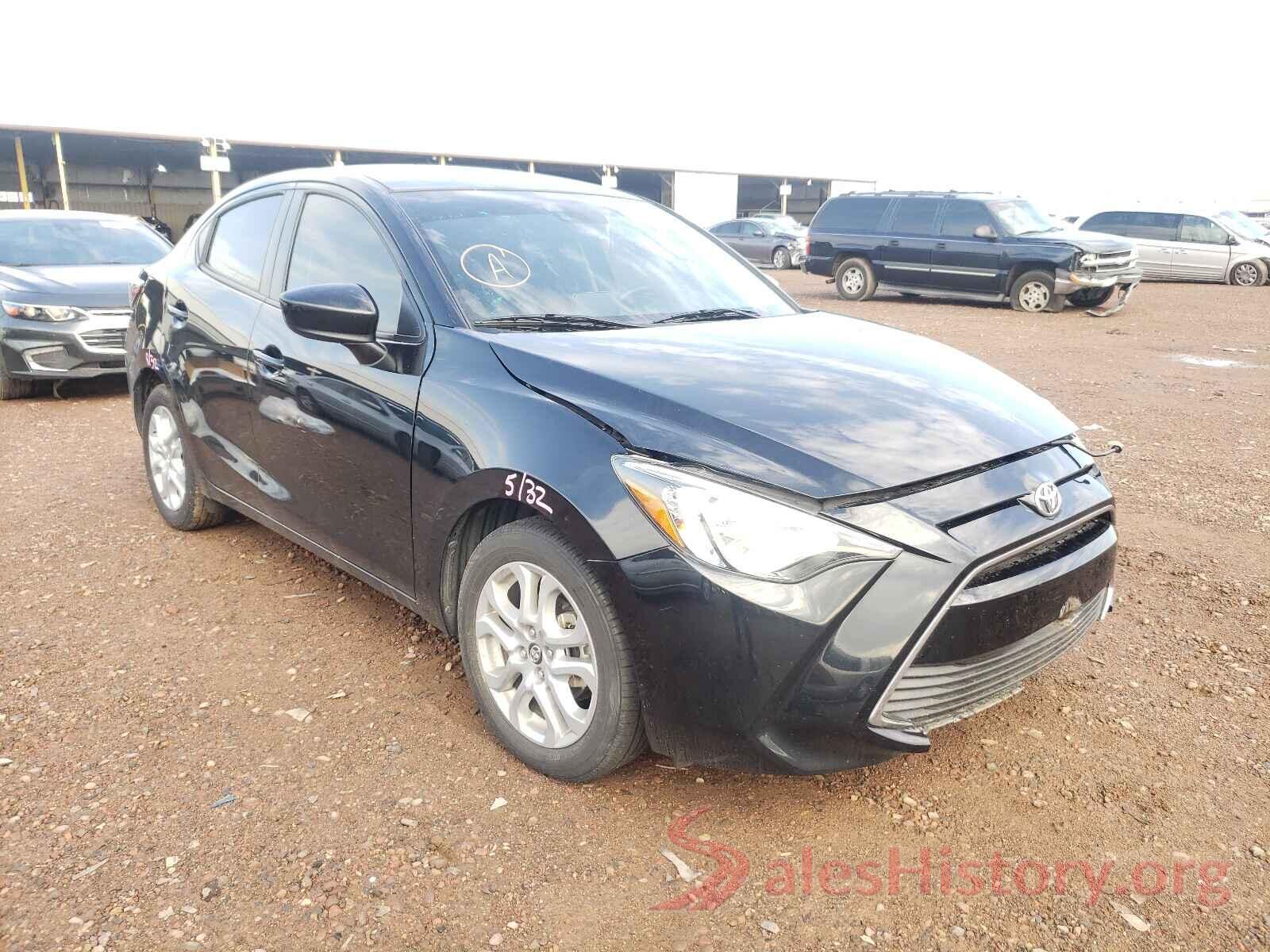 3MYDLBYV3JY314058 2018 TOYOTA YARIS