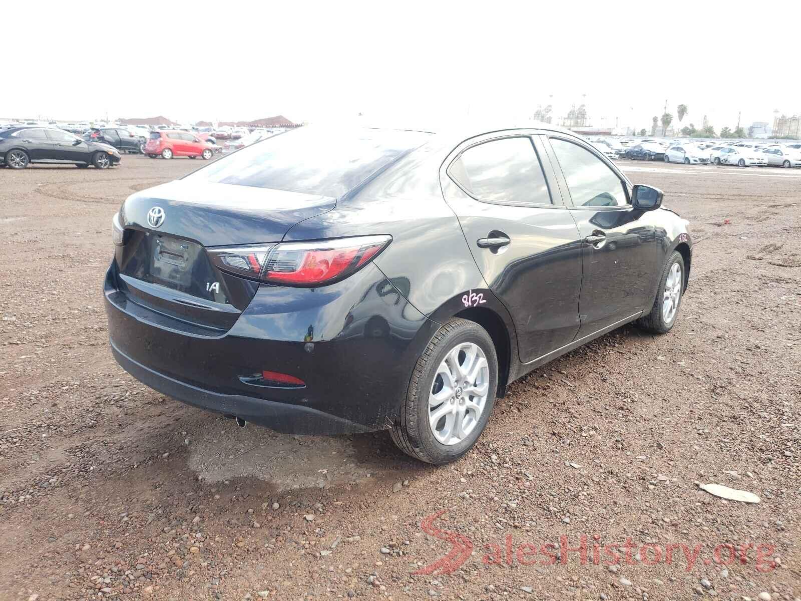 3MYDLBYV3JY314058 2018 TOYOTA YARIS