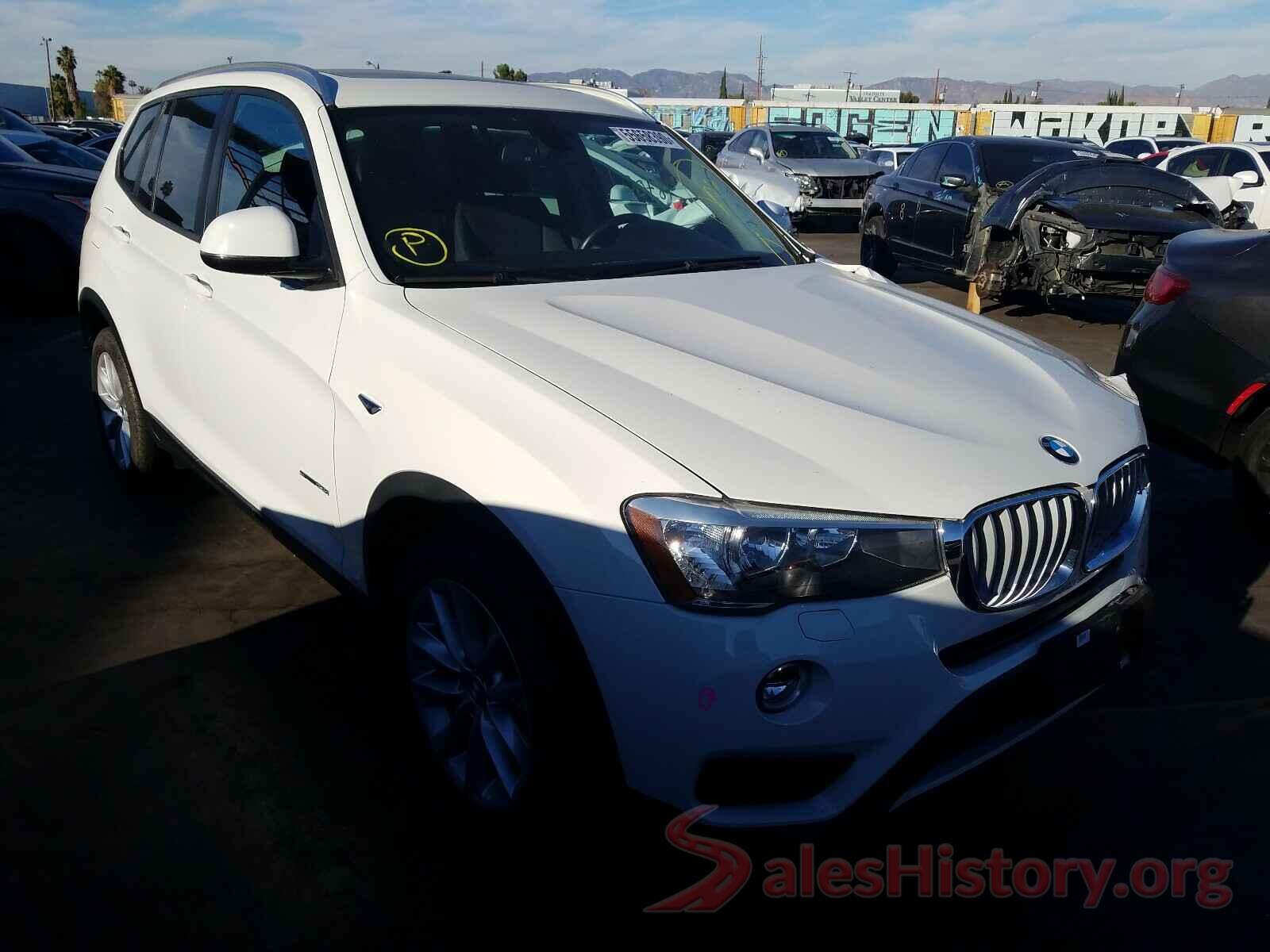 5UXWZ7C33H0V89182 2017 BMW X3