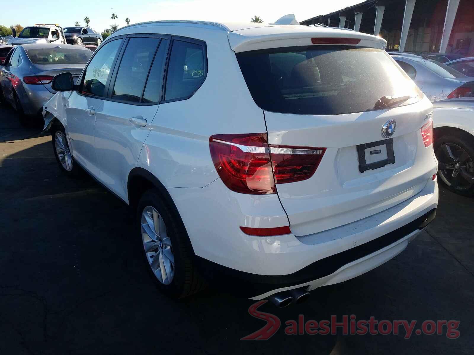 5UXWZ7C33H0V89182 2017 BMW X3