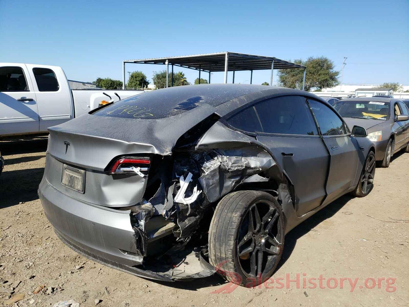 5YJ3E1EC4LF601375 2020 TESLA MODEL 3