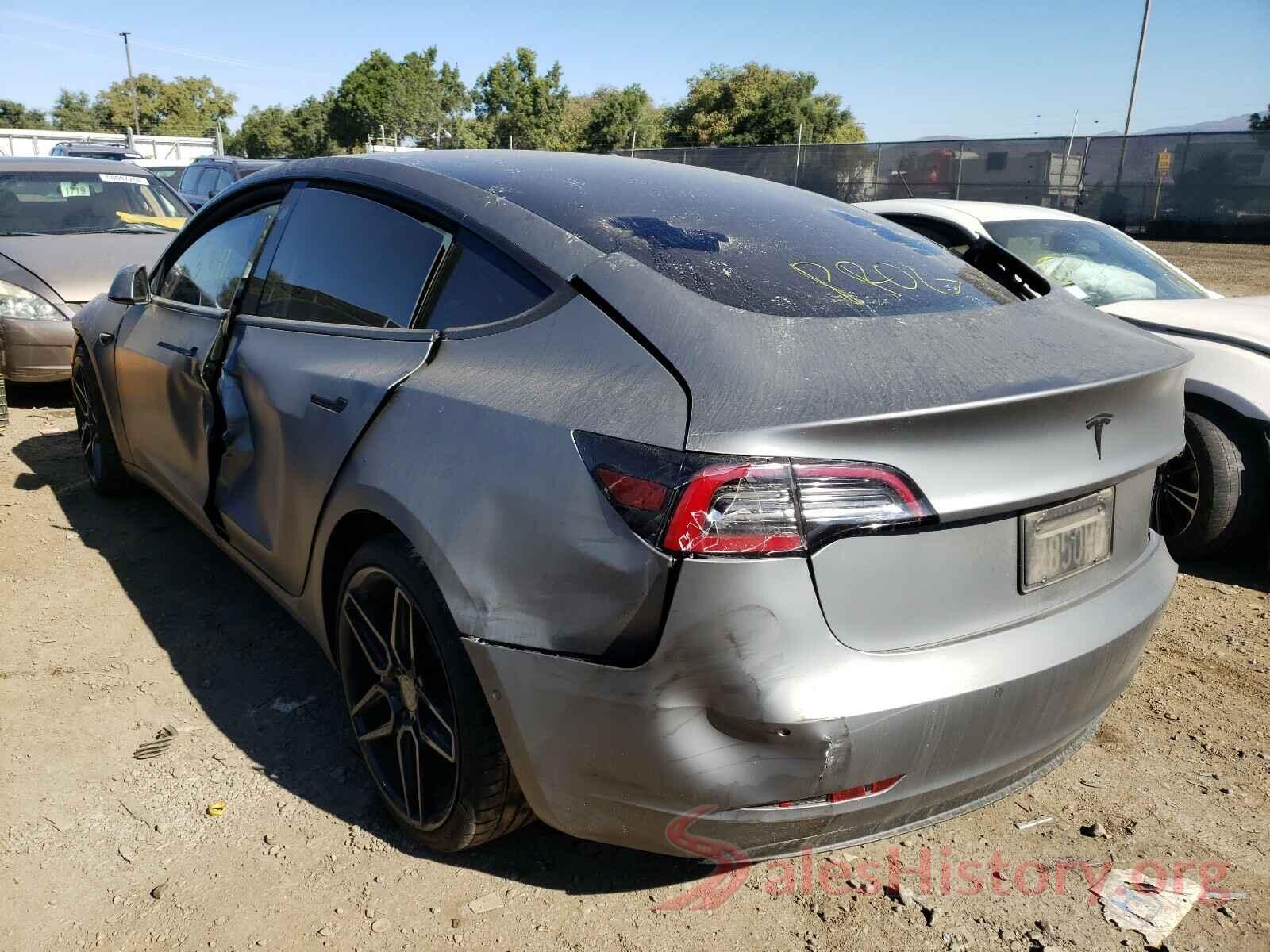 5YJ3E1EC4LF601375 2020 TESLA MODEL 3