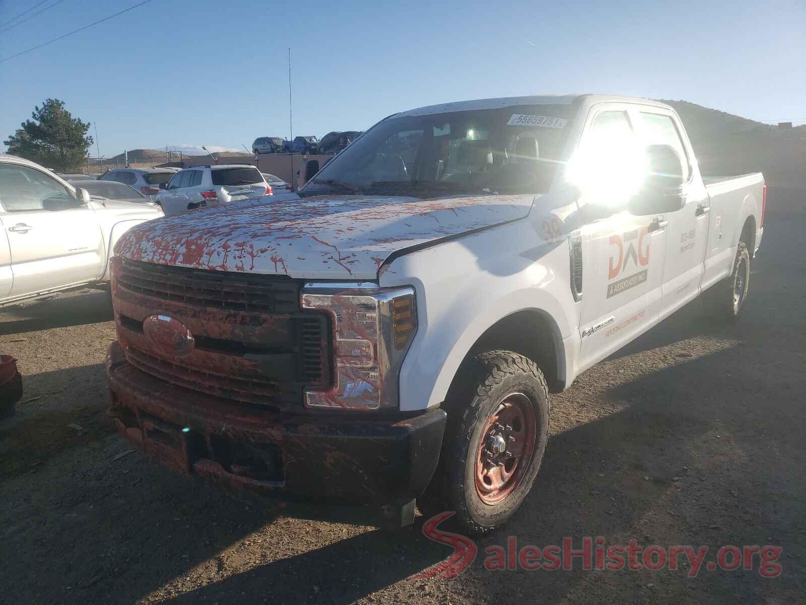 1FT7W2AT8KEG55160 2019 FORD F250