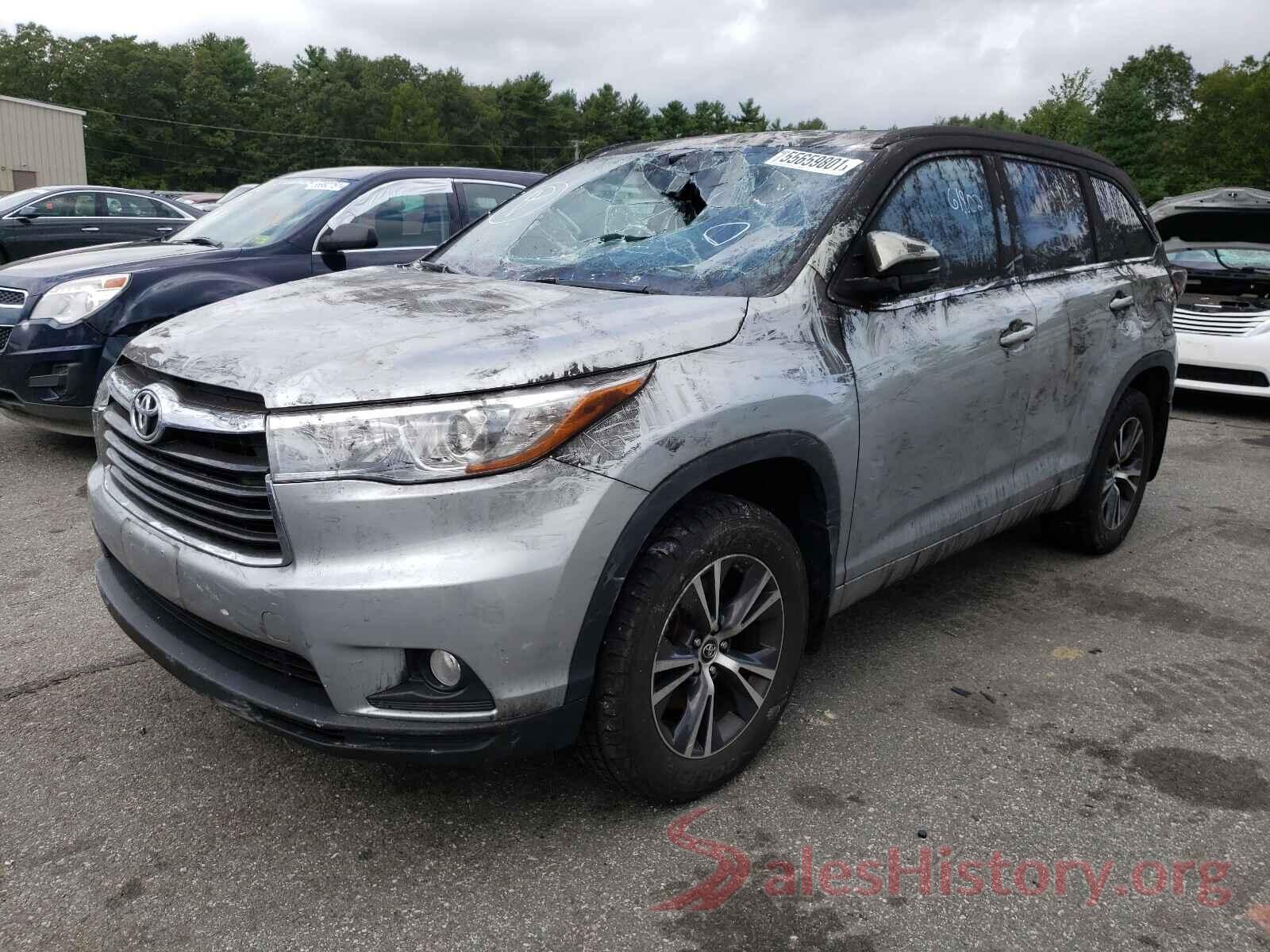 5TDJKRFH1GS285976 2016 TOYOTA HIGHLANDER