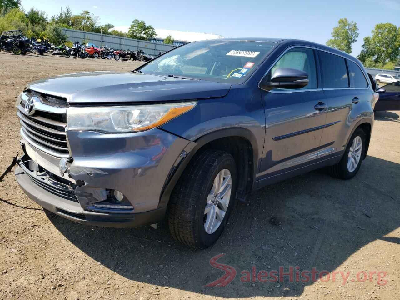 5TDBKRFH0GS254416 2016 TOYOTA HIGHLANDER