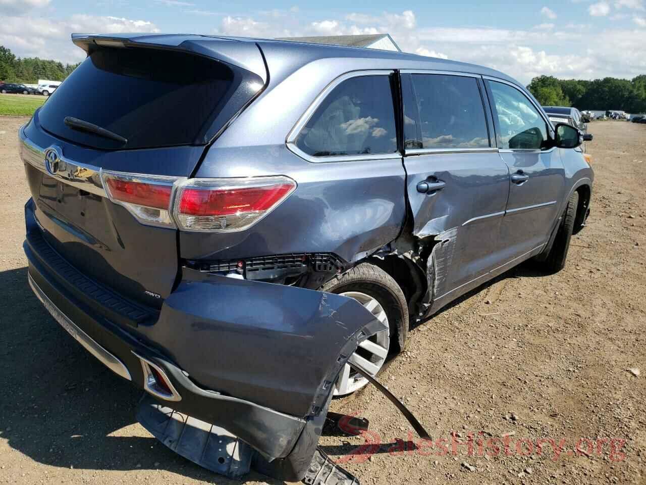 5TDBKRFH0GS254416 2016 TOYOTA HIGHLANDER