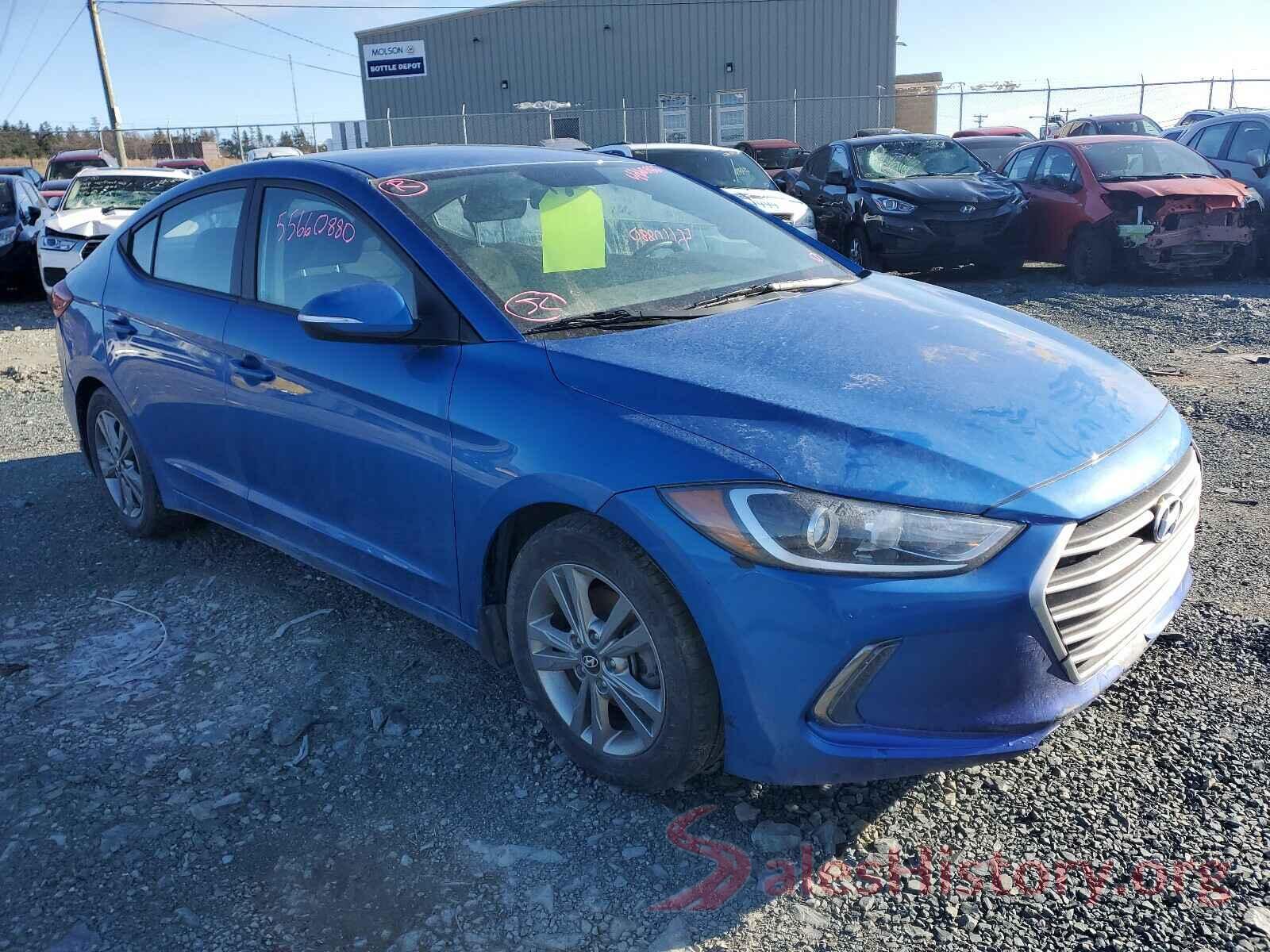 KMHD84LF5JU699231 2018 HYUNDAI ELANTRA