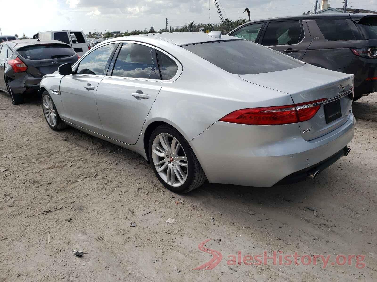 SAJBE4BV3GCY13529 2016 JAGUAR XF