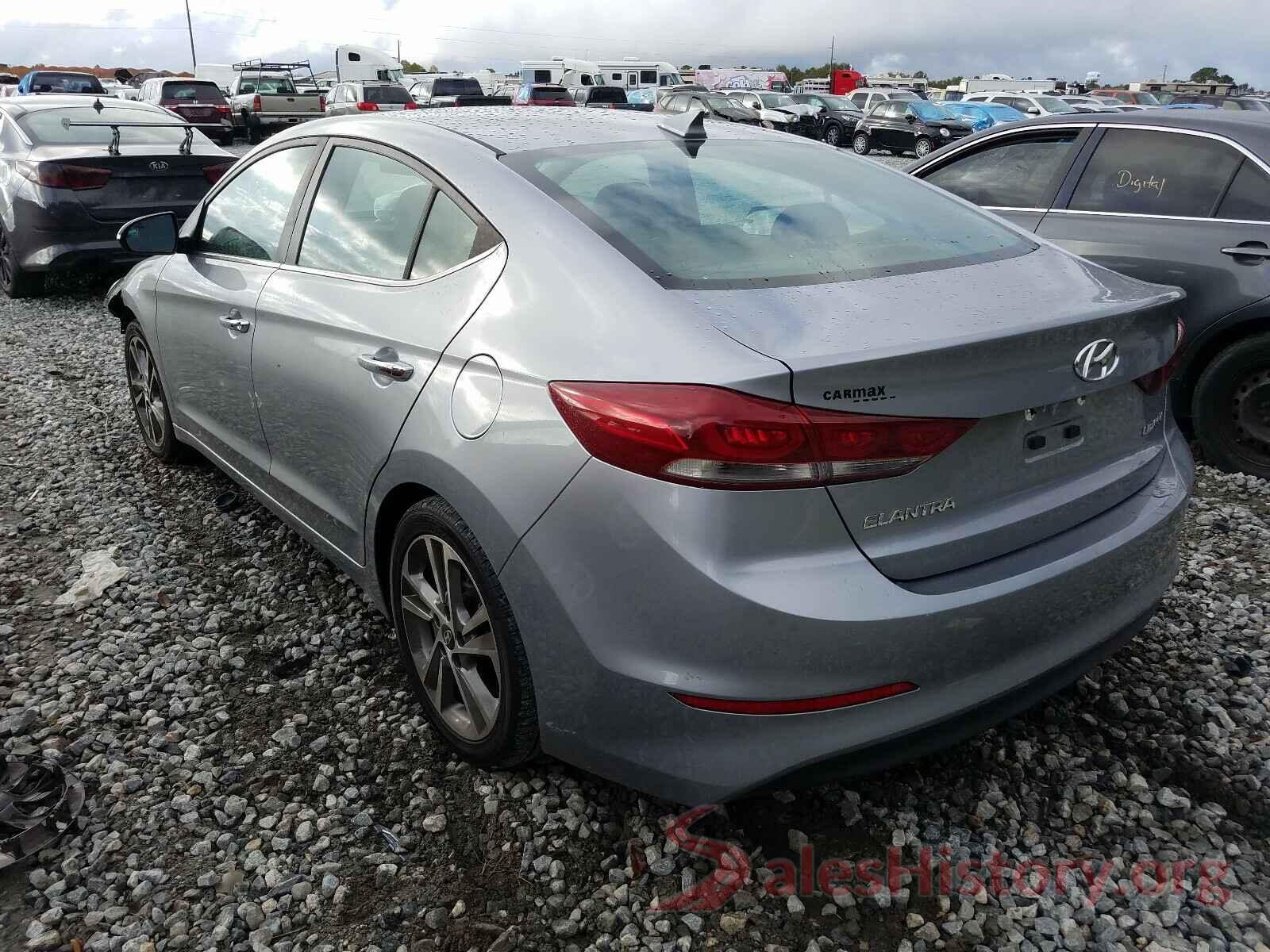 5NPD84LF8HH025874 2017 HYUNDAI ELANTRA