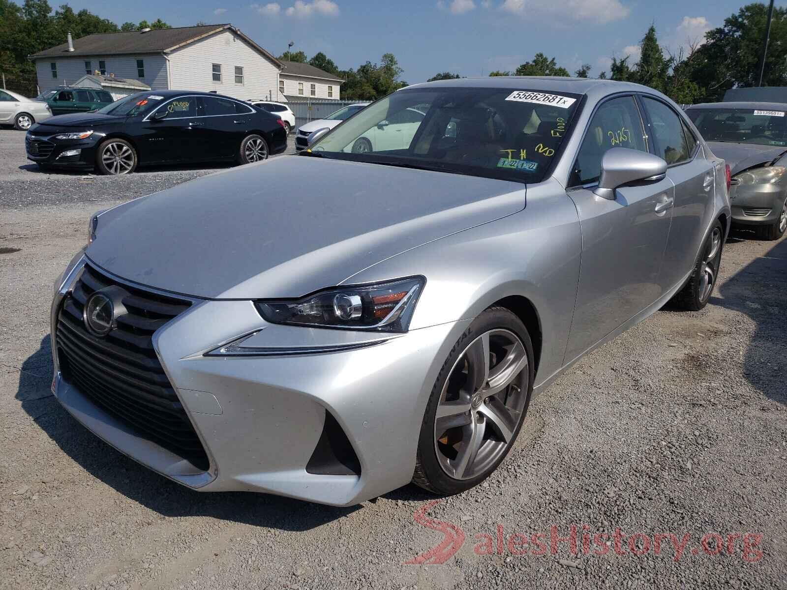 JTHD81F27L5041501 2020 LEXUS IS