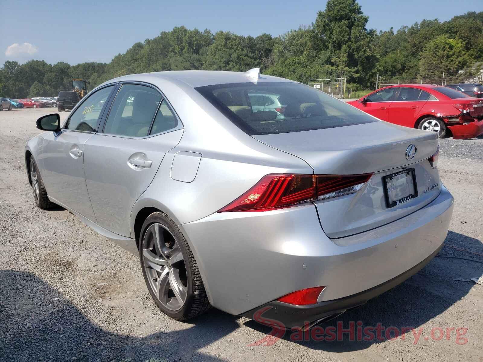 JTHD81F27L5041501 2020 LEXUS IS