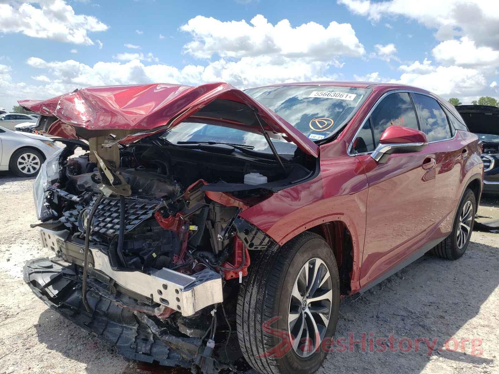 2T2AZMAA3LC153969 2020 LEXUS RX350