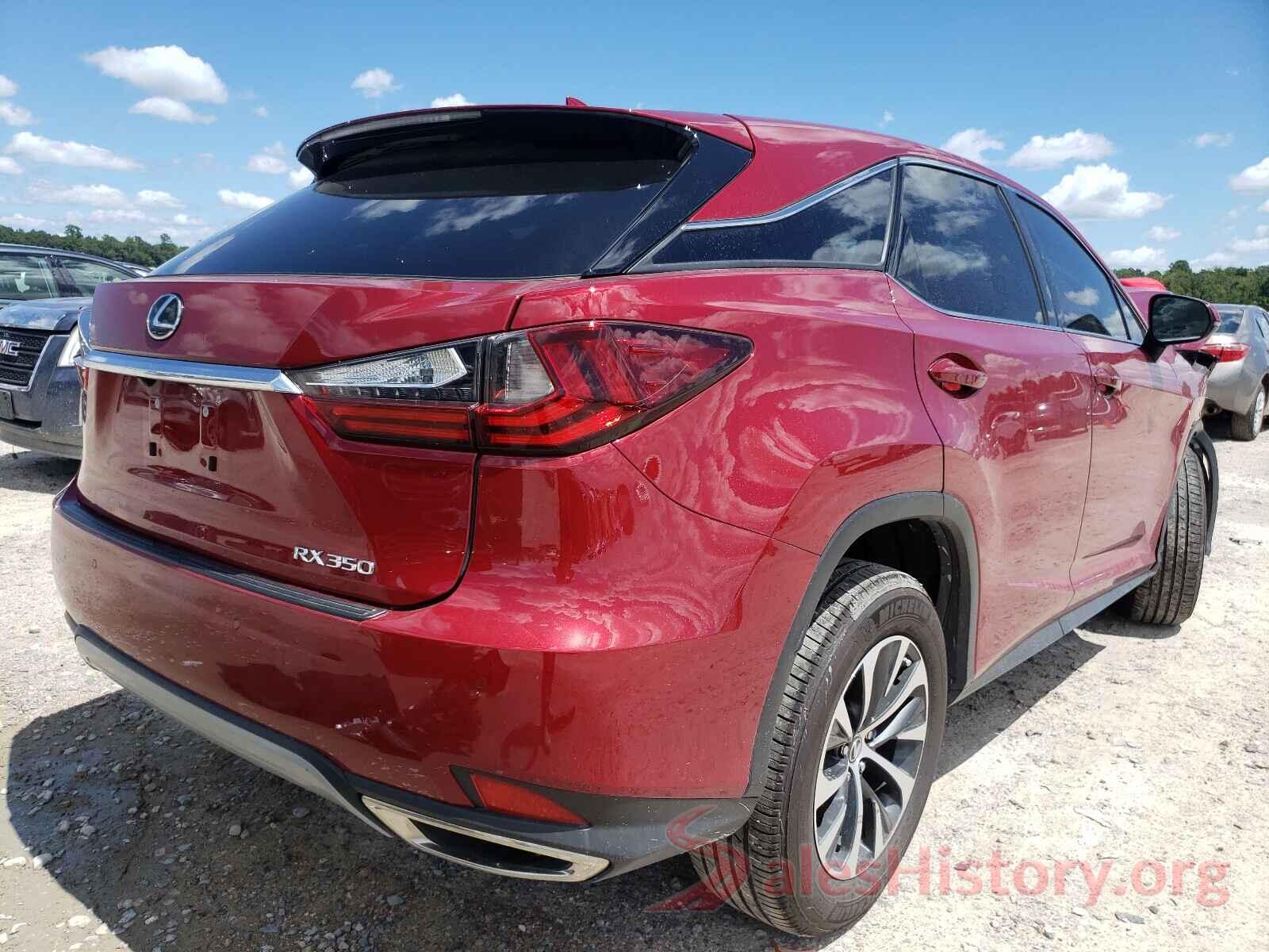 2T2AZMAA3LC153969 2020 LEXUS RX350