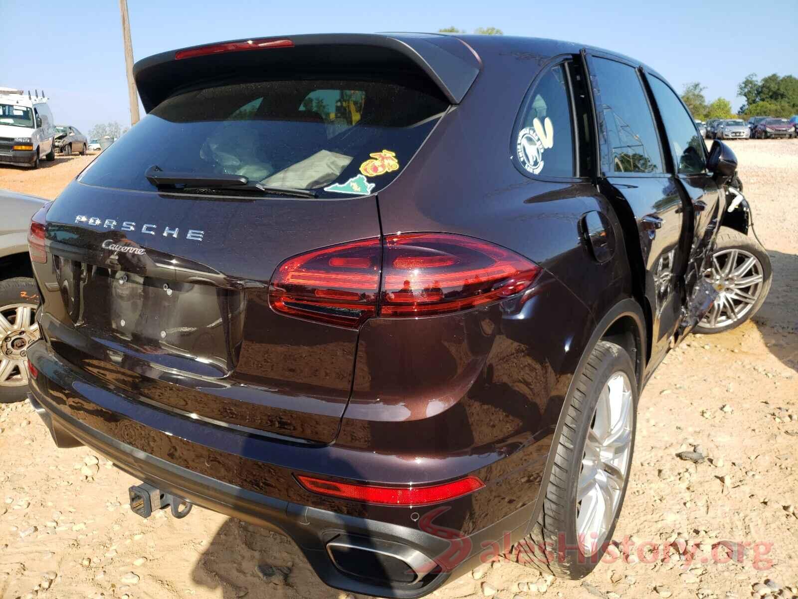 WP1AA2A25HKA91701 2017 PORSCHE CAYENNE