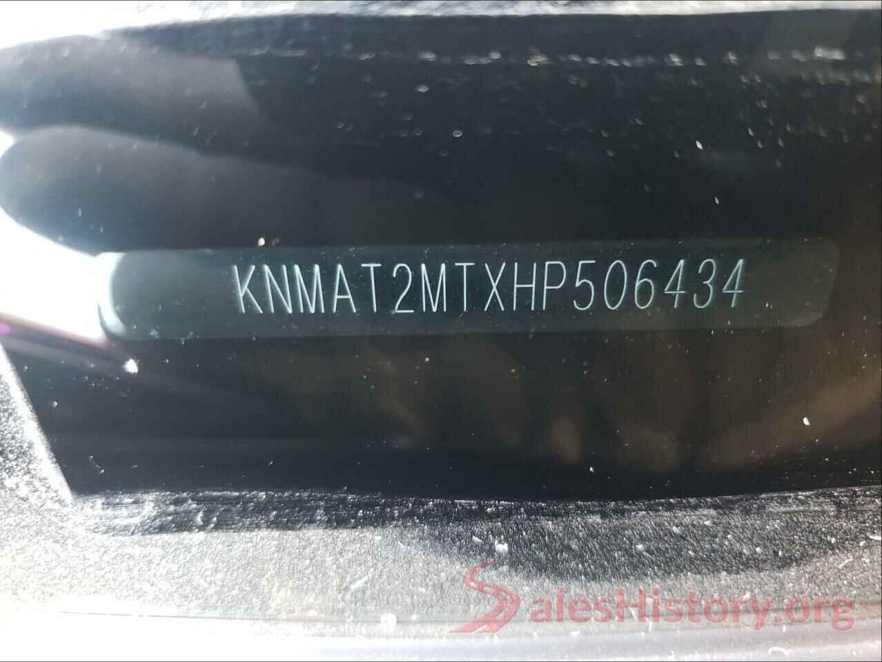 KNMAT2MTXHP506434 2017 NISSAN ROGUE