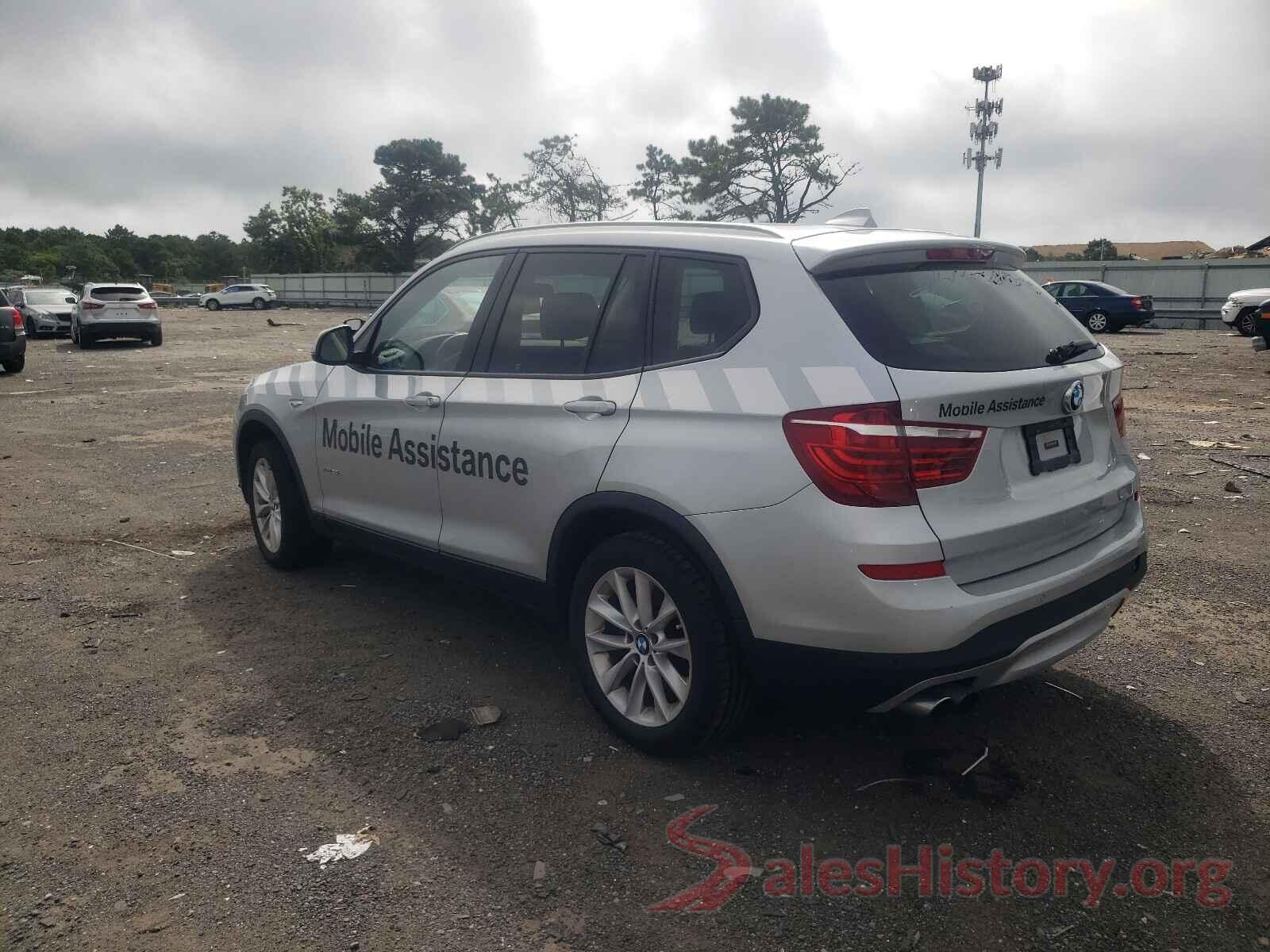 5UXWX9C58G0D68018 2016 BMW X3