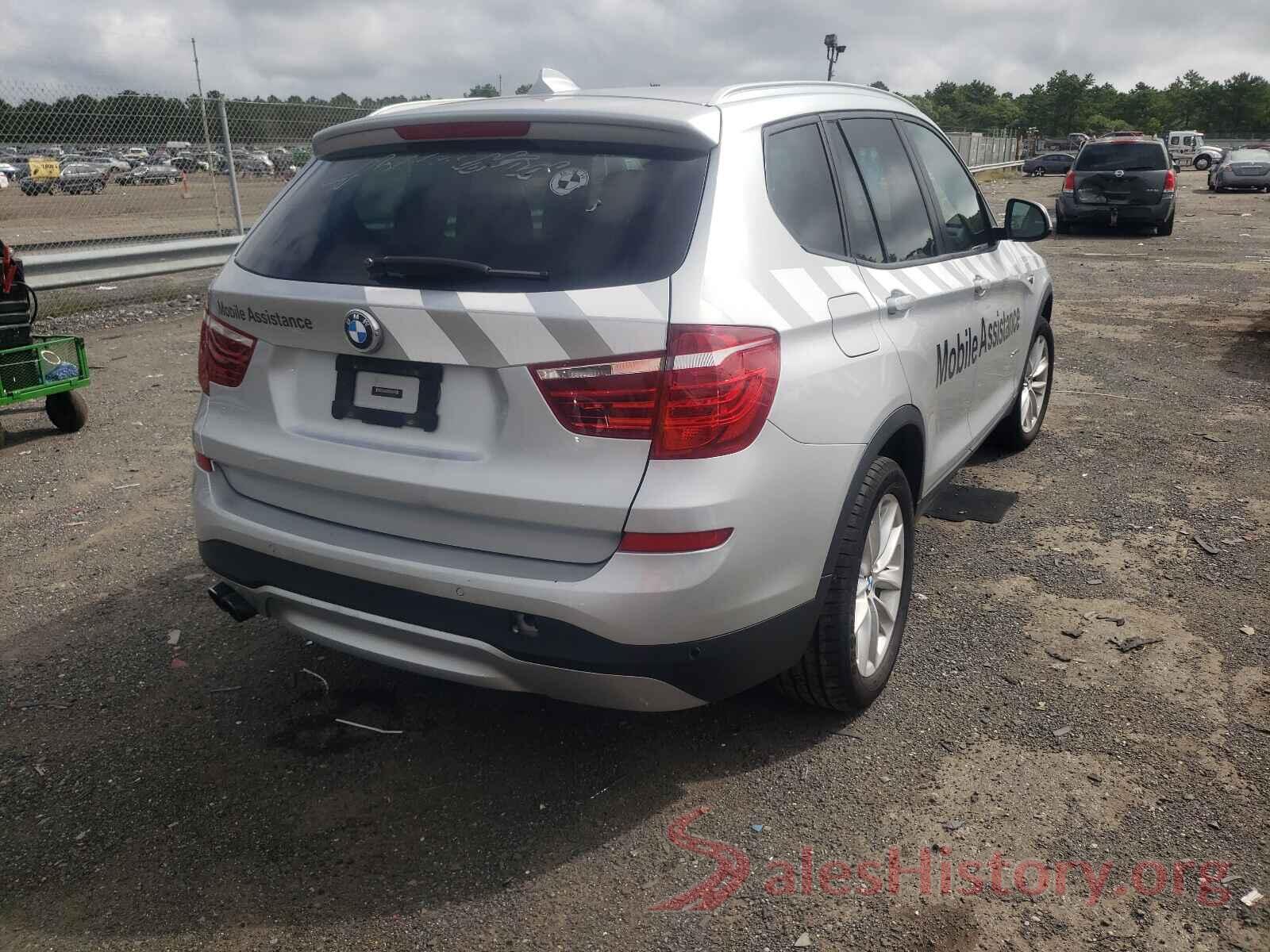 5UXWX9C58G0D68018 2016 BMW X3