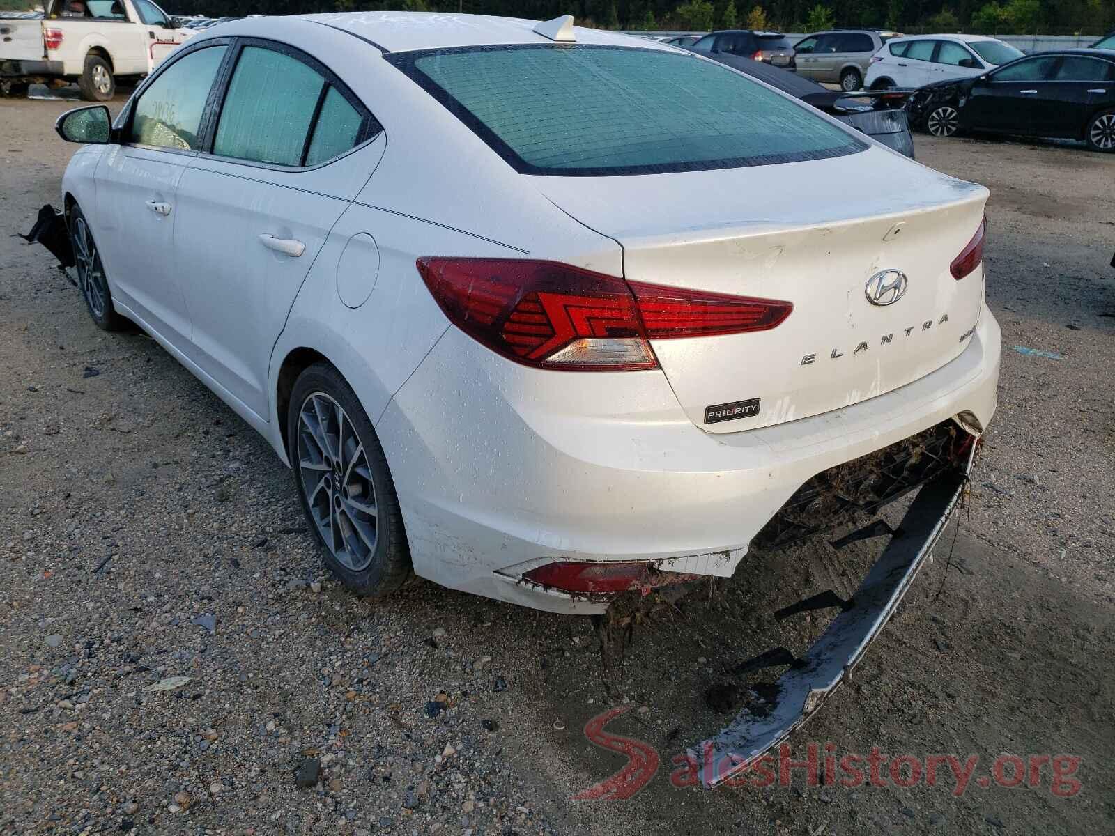 5NPD84LF7LH516154 2020 HYUNDAI ELANTRA