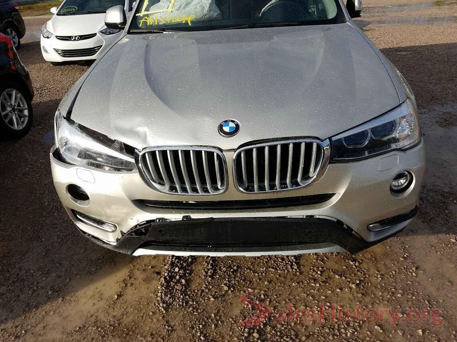 5UXWZ7C37H0V92702 2017 BMW X3