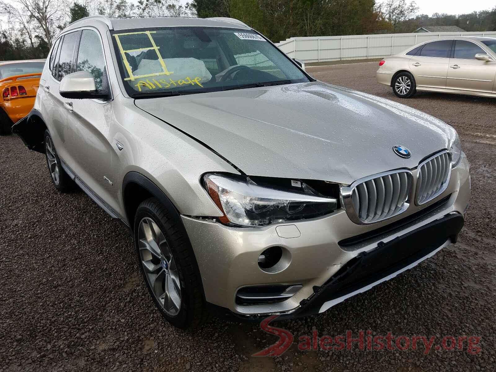 5UXWZ7C37H0V92702 2017 BMW X3