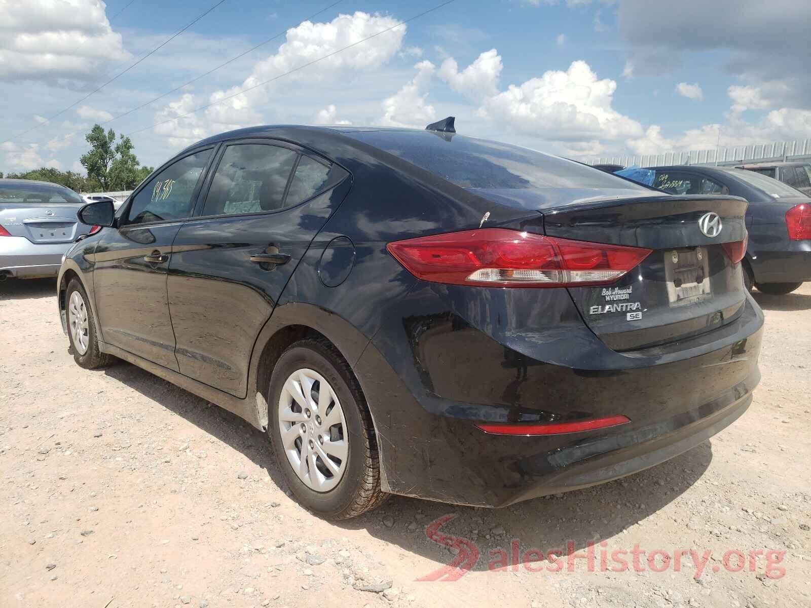 5NPD74LF2JH397932 2018 HYUNDAI ELANTRA