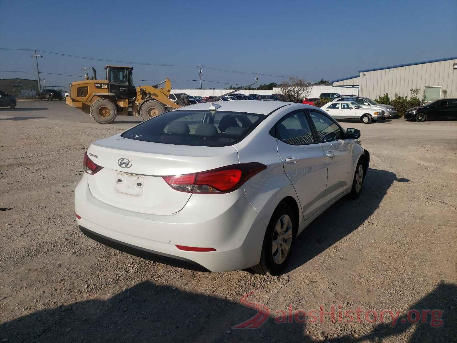 5NPDH4AE7GH718380 2016 HYUNDAI ELANTRA