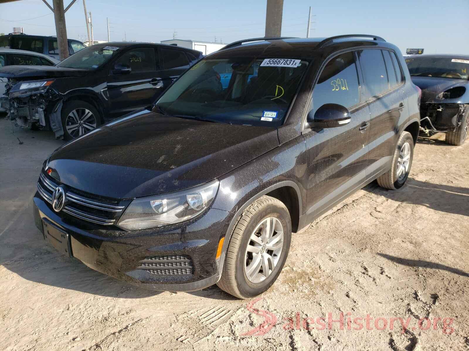 WVGAV7AX9HK032354 2017 VOLKSWAGEN TIGUAN