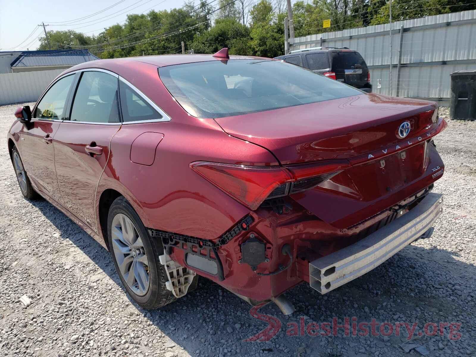 4T1B21FB8KU004208 2019 TOYOTA AVALON