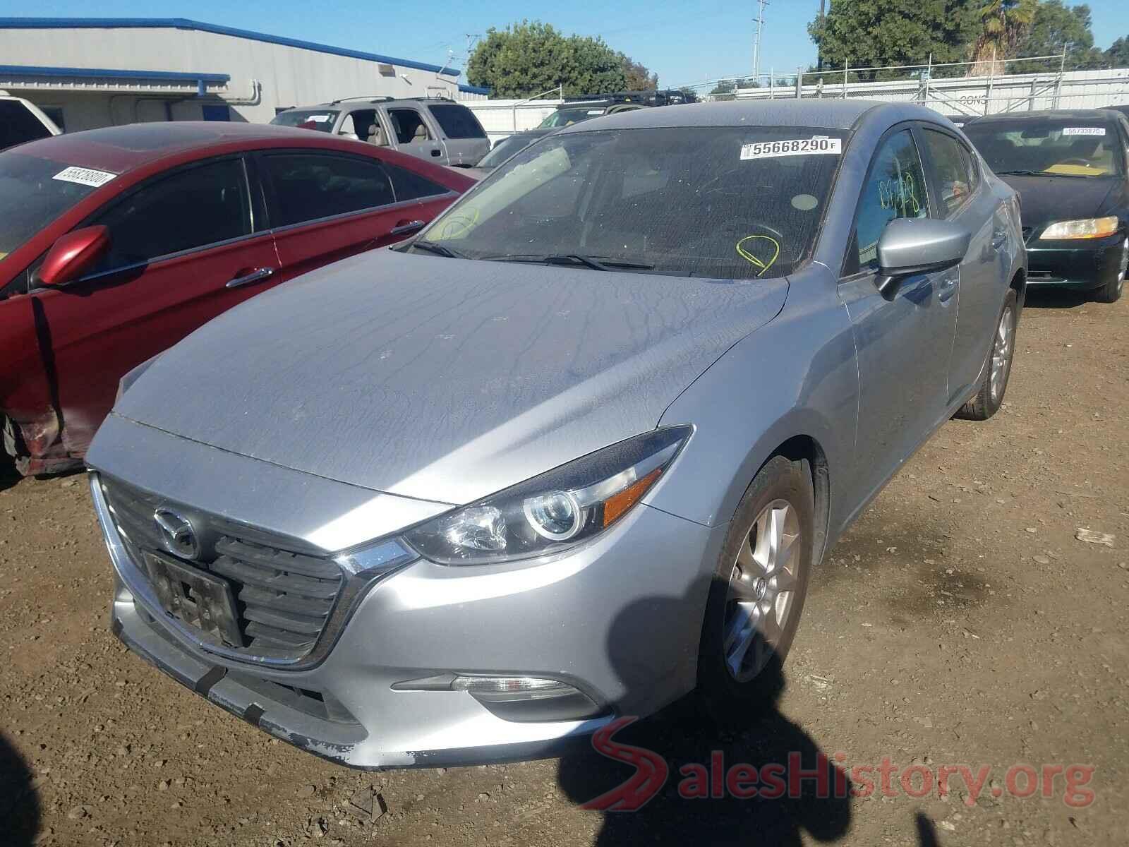 3MZBN1U74HM116122 2017 MAZDA 3