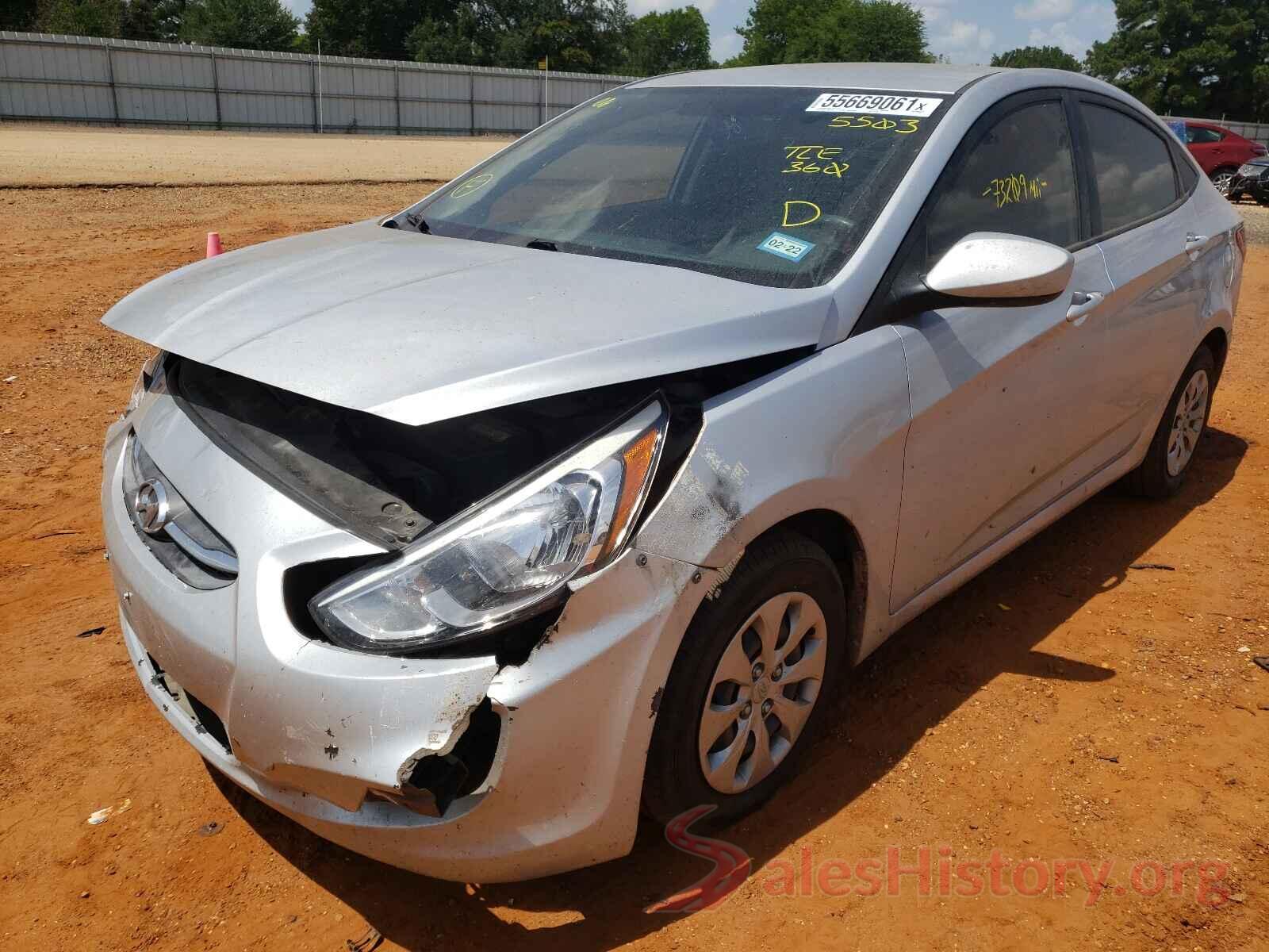 KMHCT4AE6HU215503 2017 HYUNDAI ACCENT