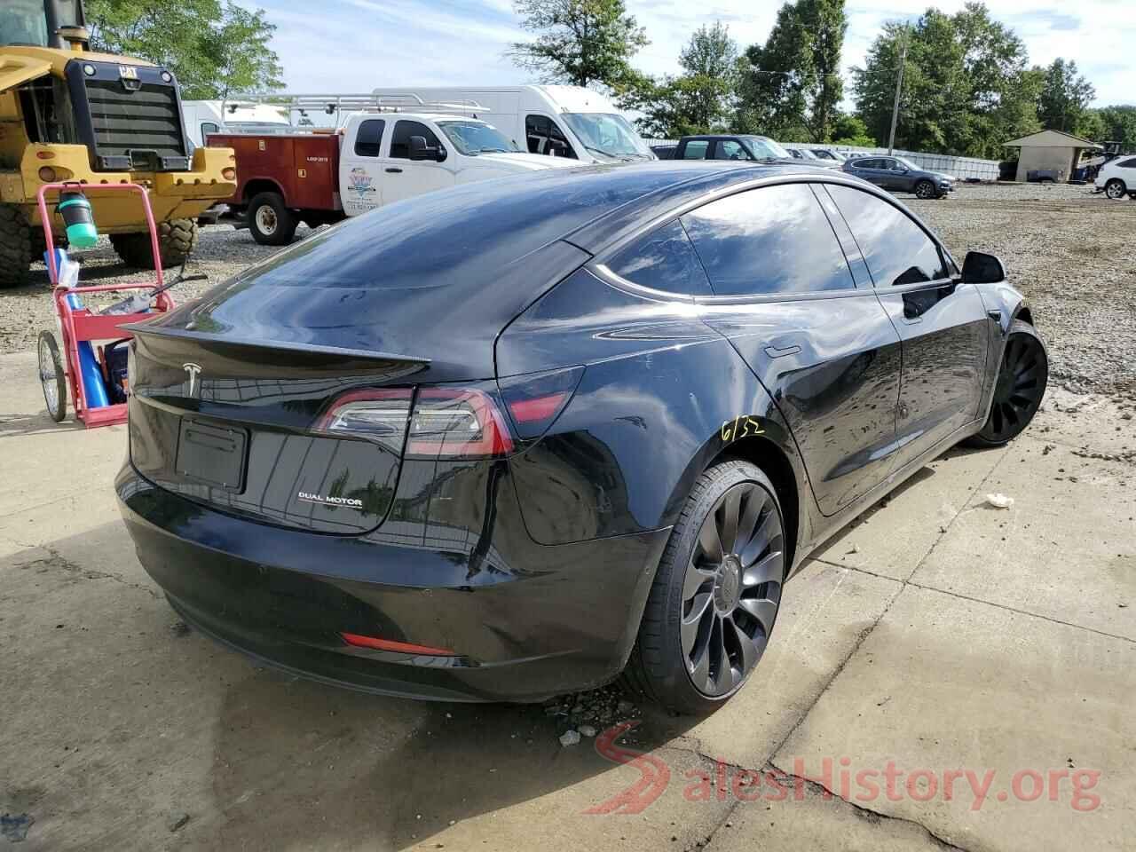 5YJ3E1EC8NF238226 2022 TESLA MODEL 3