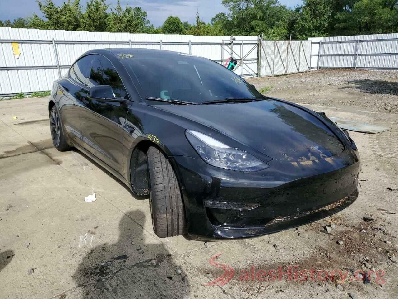 5YJ3E1EC8NF238226 2022 TESLA MODEL 3