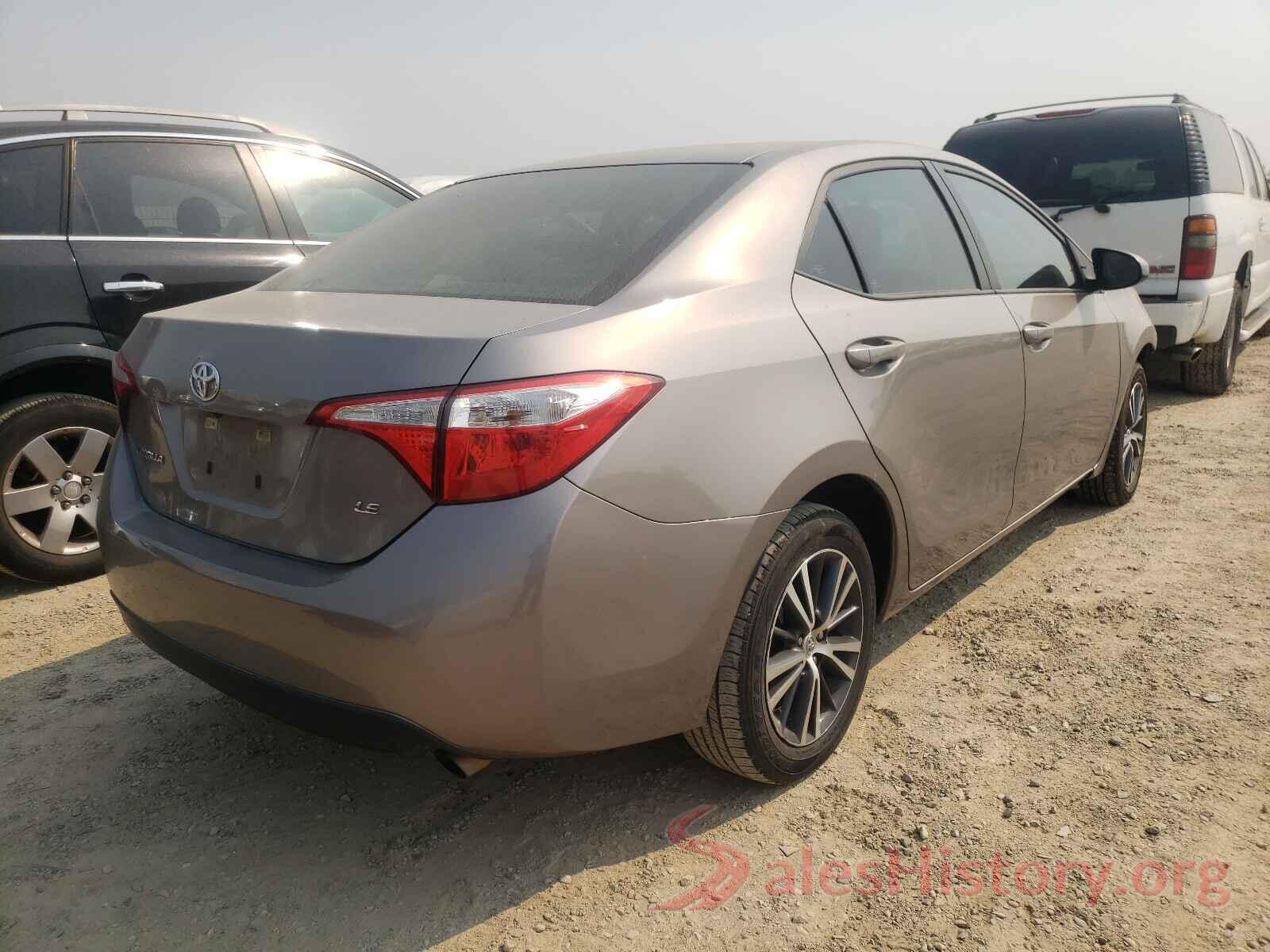 5YFBURHE6GP439687 2016 TOYOTA COROLLA