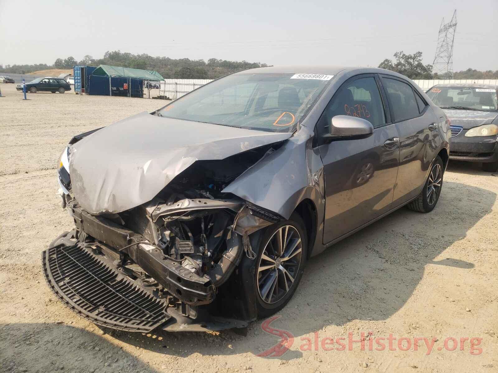 5YFBURHE6GP439687 2016 TOYOTA COROLLA