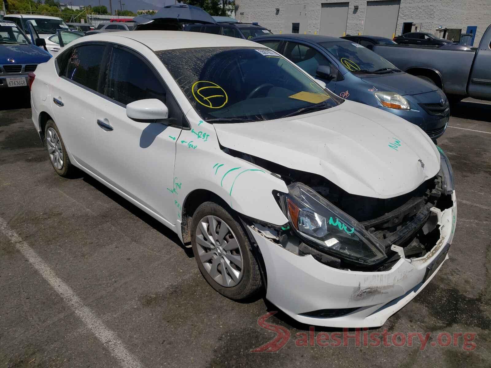 3N1AB7AP7GL665139 2016 NISSAN SENTRA