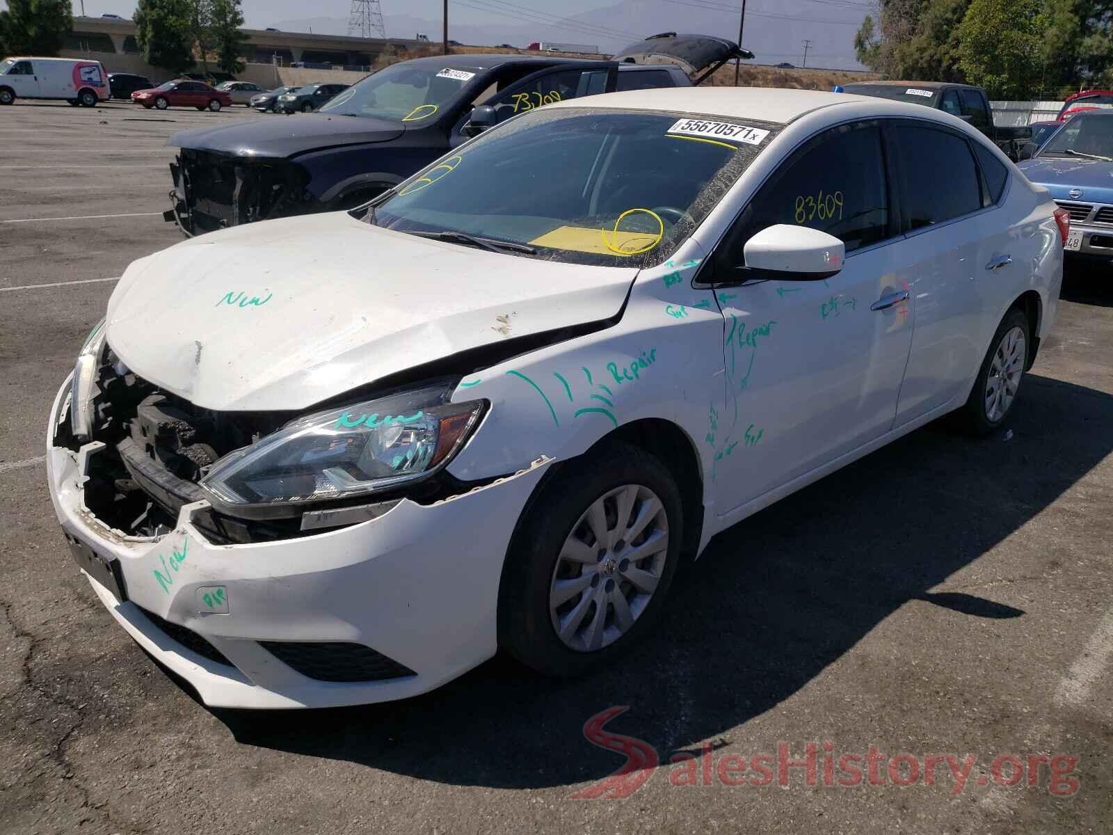 3N1AB7AP7GL665139 2016 NISSAN SENTRA