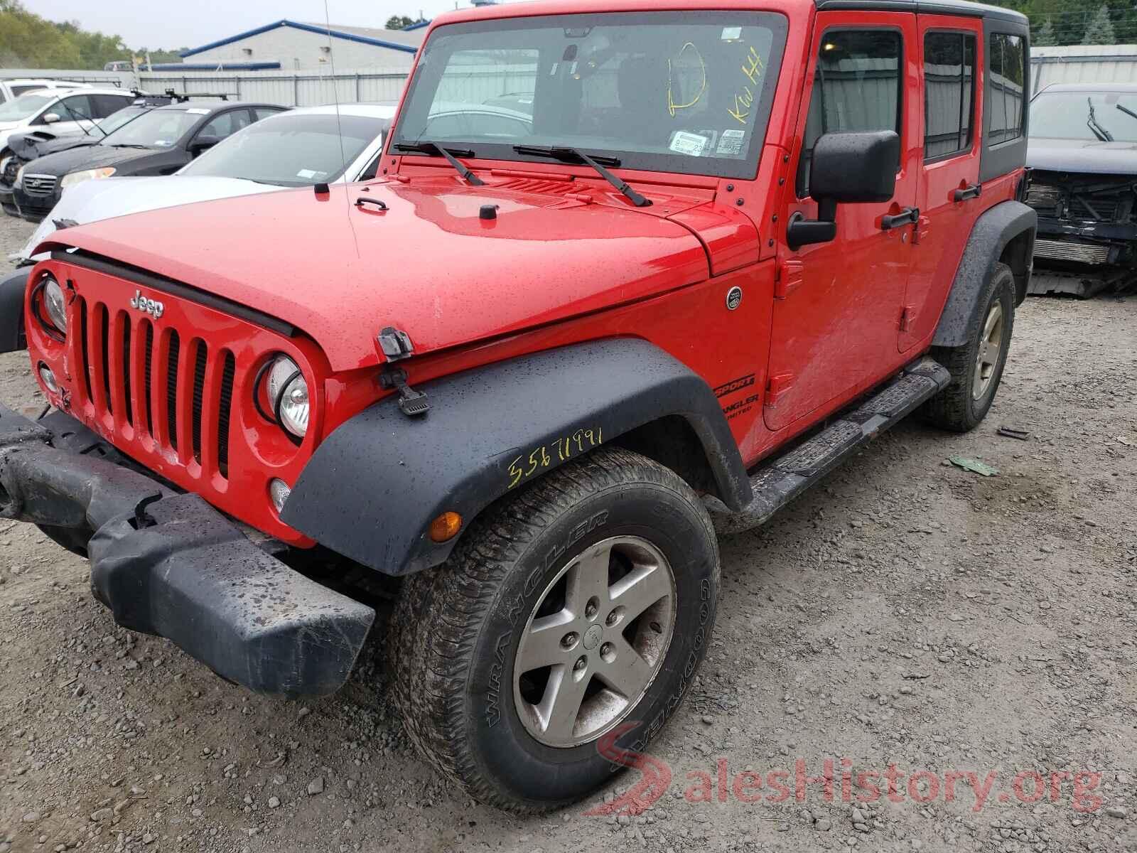 1C4BJWDG9GL138855 2016 JEEP WRANGLER