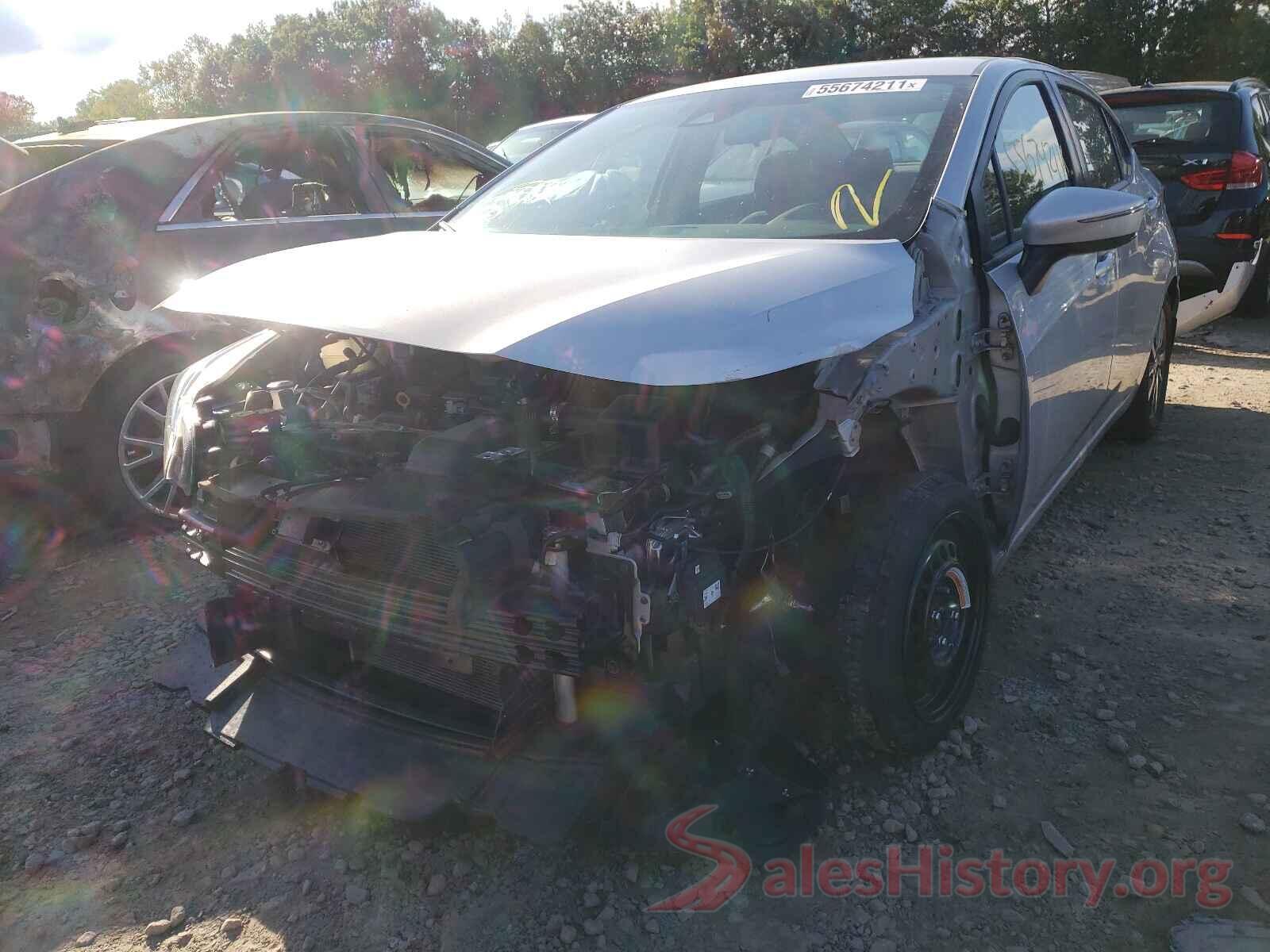 3N1CN8EV5LL804807 2020 NISSAN VERSA