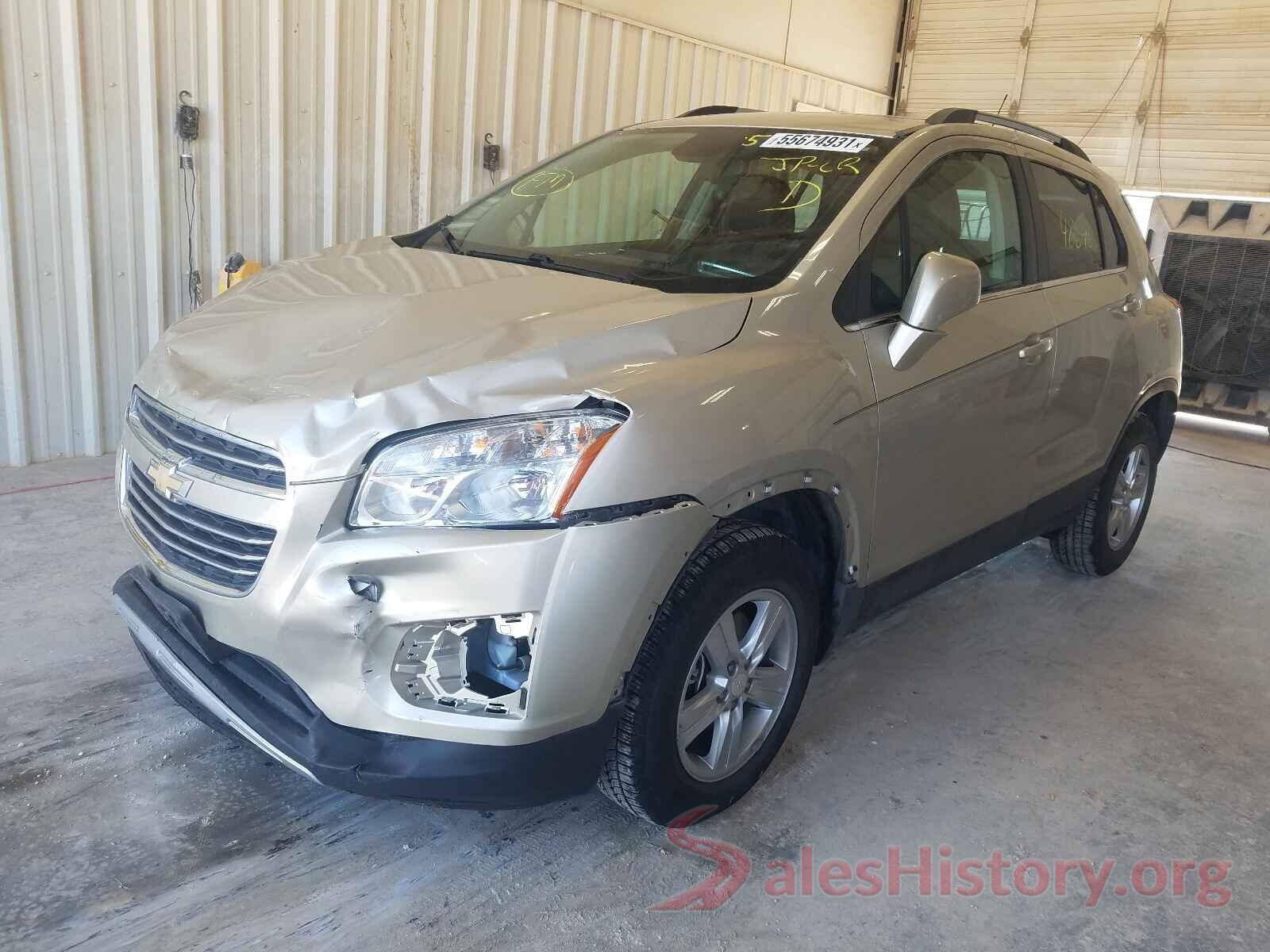 3GNCJPSB2GL268201 2016 CHEVROLET TRAX