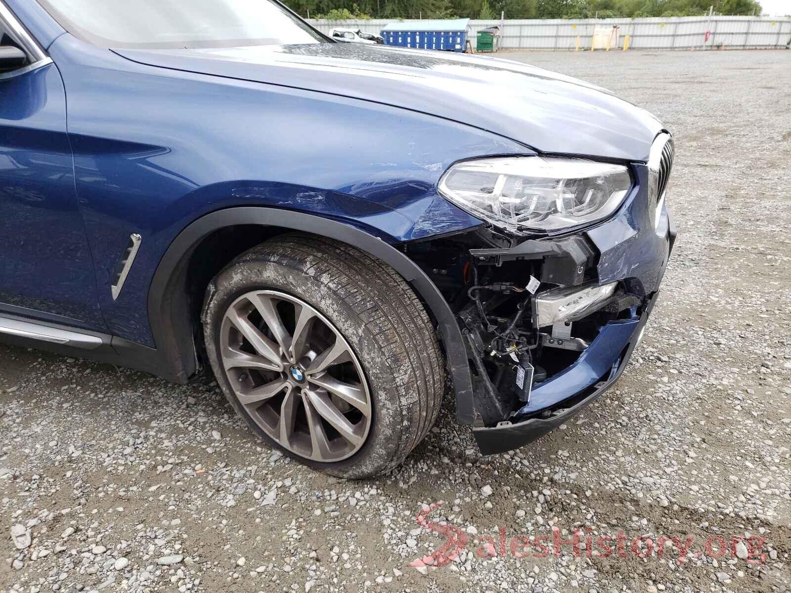 5UXTR9C52KLP82171 2019 BMW X3