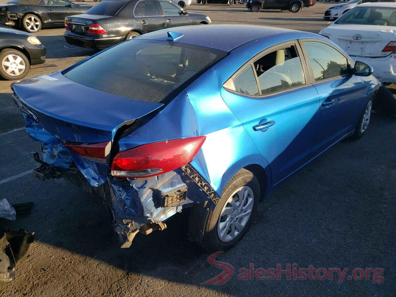 5NPD74LF5HH164878 2017 HYUNDAI ELANTRA